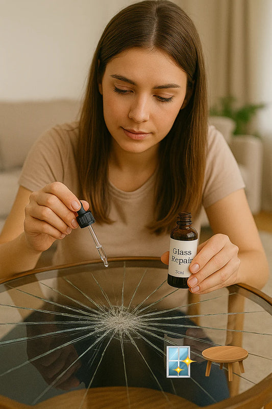 GlassFix Serum – Advanced Windshield Crack Repair (Buy 1 & Get 1 Free)