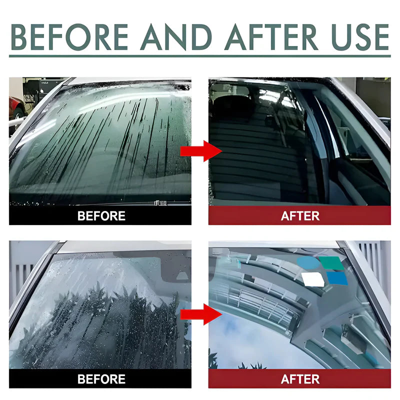 Car Glass Anti- Fog Hydrophobic Coating Jumbo Pack ( Buy 1 Get 1 FREE)
