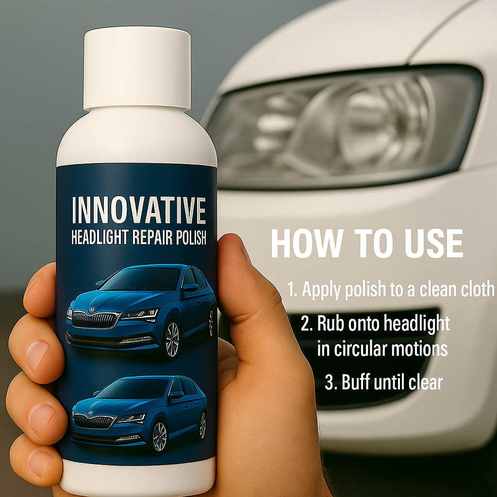 Premium Car Headlight Scratch Remover— Buy 1 Get 1 Free