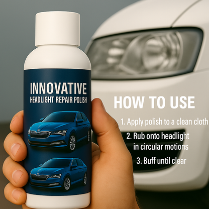 Premium Car Headlight Scratch Remover— Buy 1 Get 1 Free