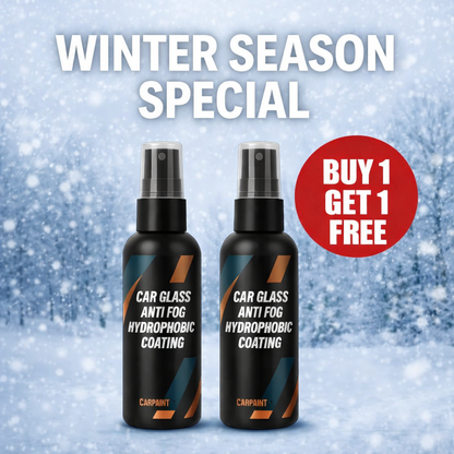 Car Glass Anti- Fog Hydrophobic Coating Jumbo Pack ( Buy 1 Get 1 FREE)