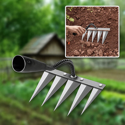 5 Teeth Carbon Steel Garden Weeding