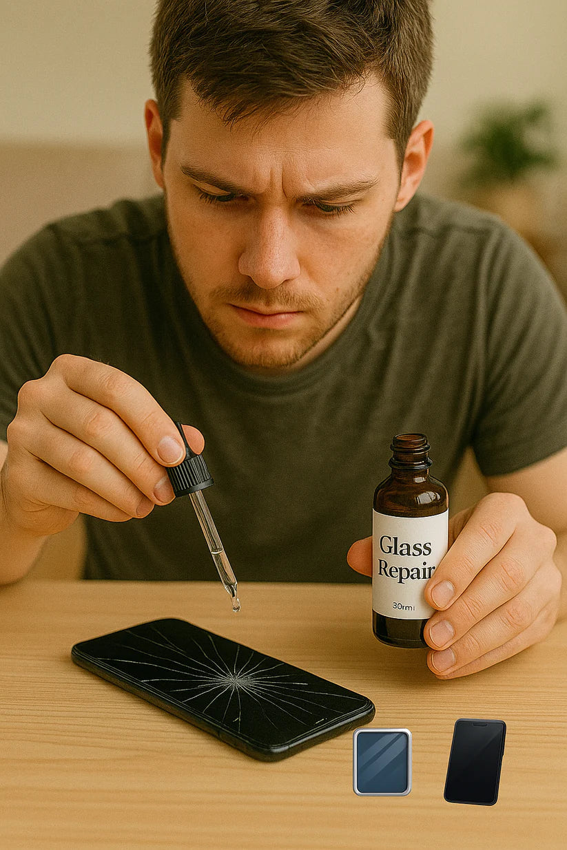 GlassFix Serum – Advanced Windshield Crack Repair (Buy 1 & Get 1 Free)