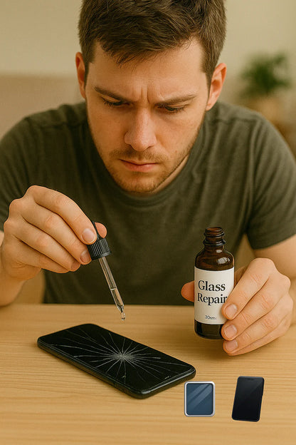 GlassFix Serum – Advanced Windshield Crack Repair (Buy 1 & Get 1 Free)