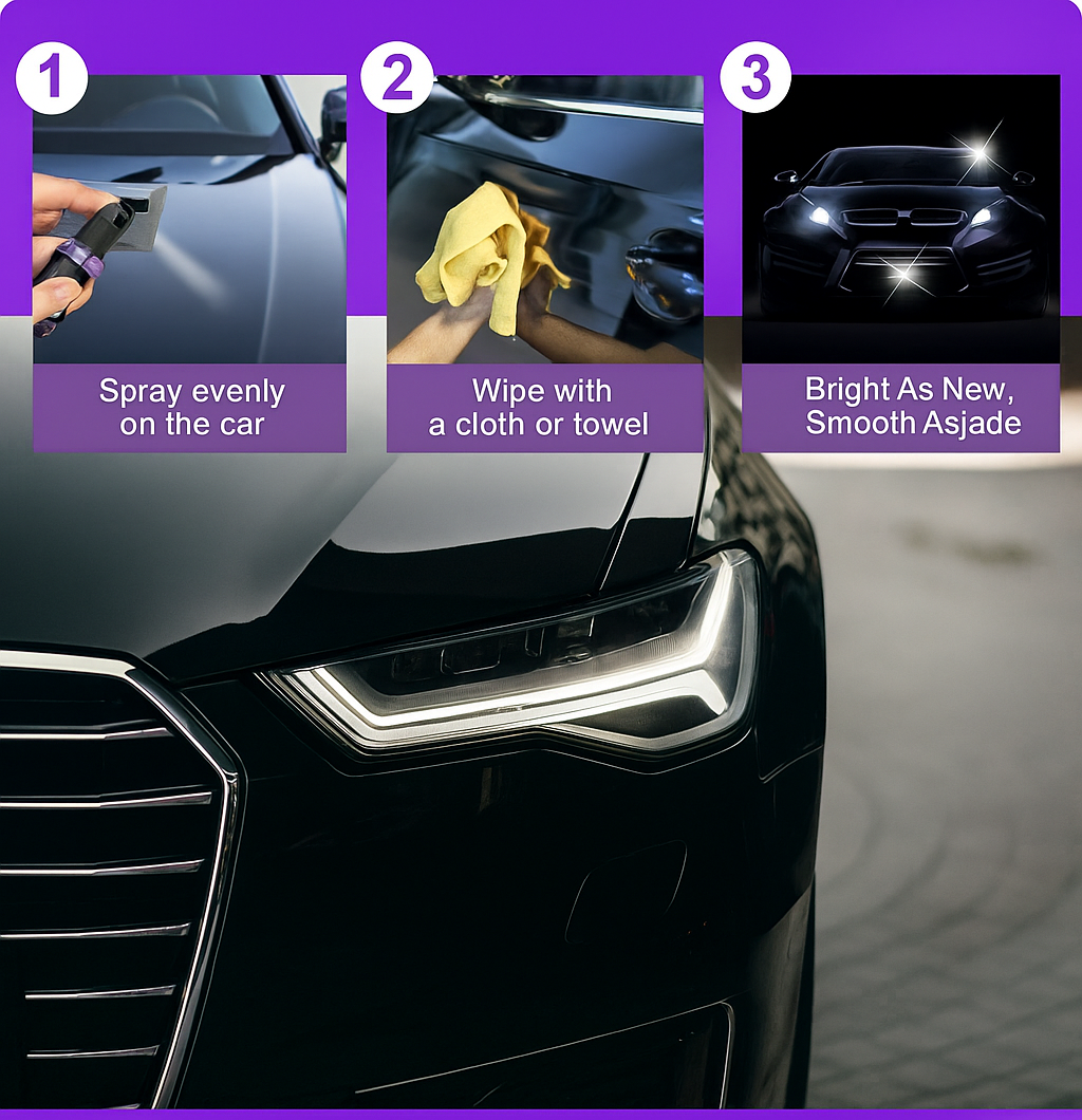 3-in-1 High Protection Car Ceramic Coating Spray – Wax + Polish | Buy 1 Get 1 FREE